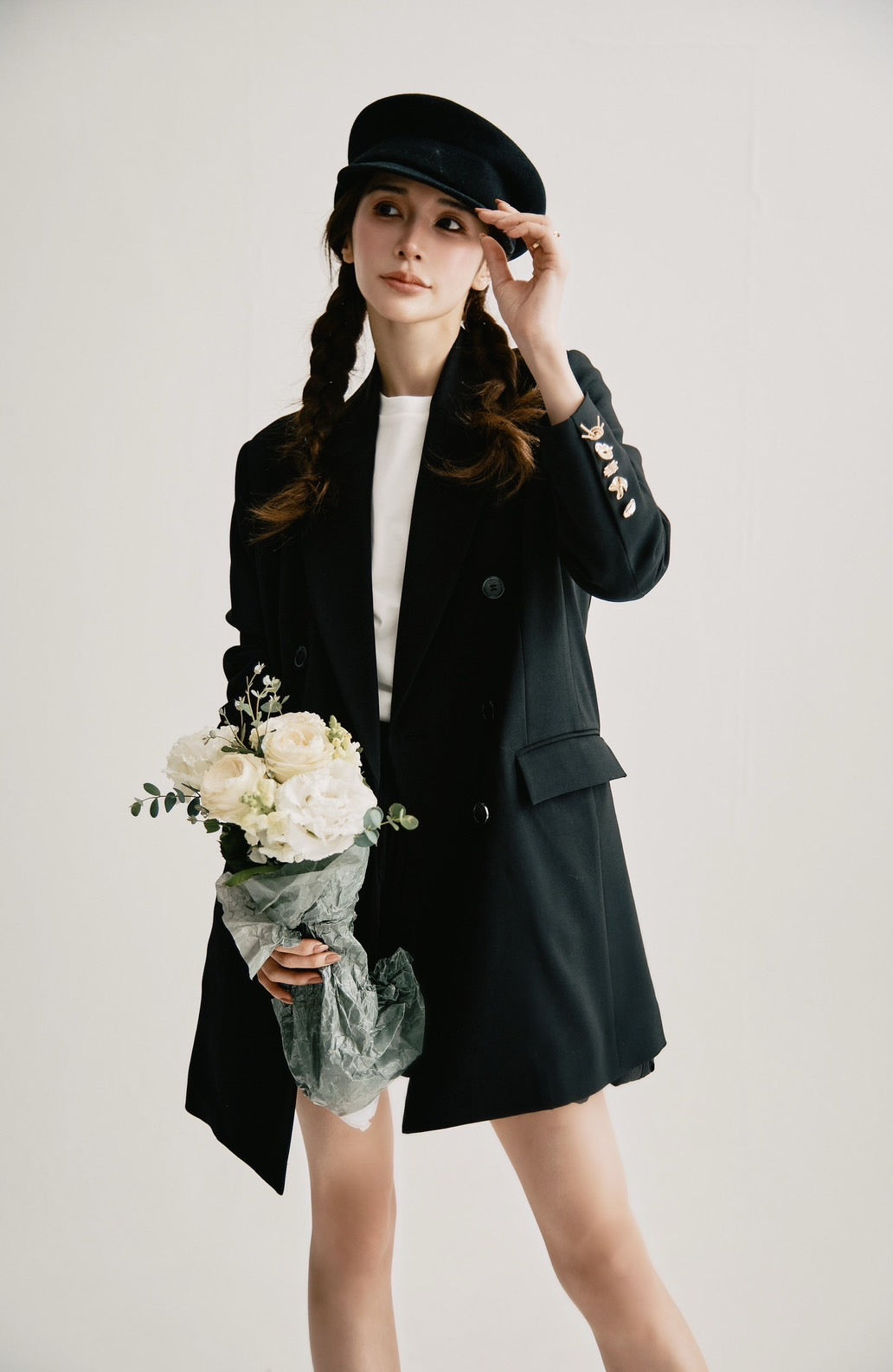 【完売】Double-breasted jacket