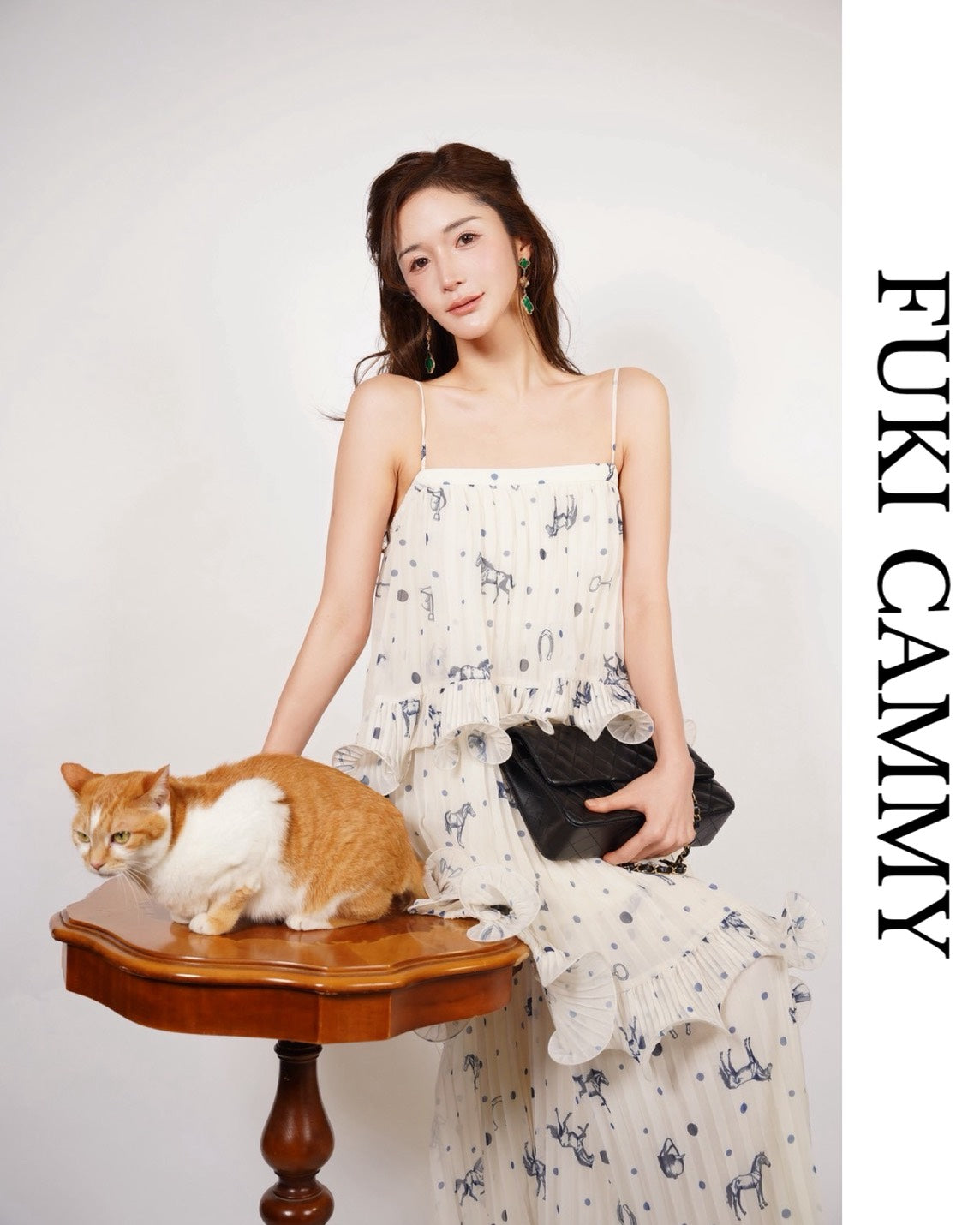【即日発送】Étoile Horse Tiered one-piece