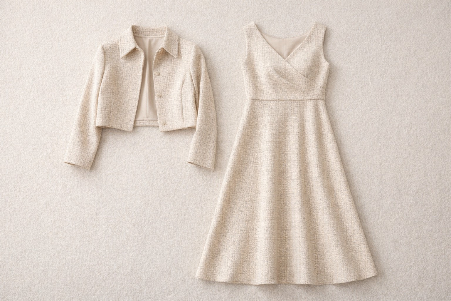 【5月中旬発送】Check Jacquard Cropped Jacket