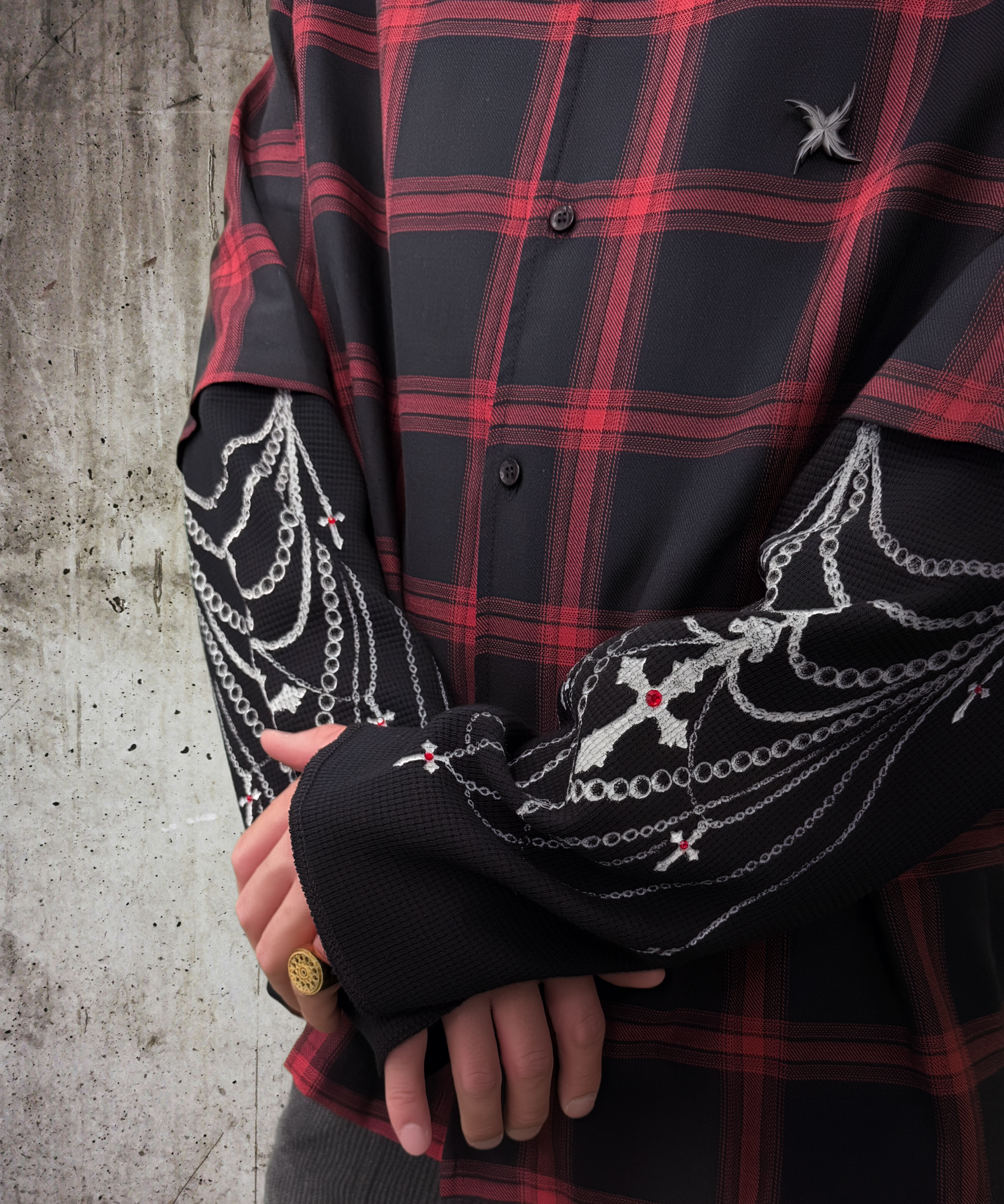 【FORMY STUDIO】Shirt "Red Lights"