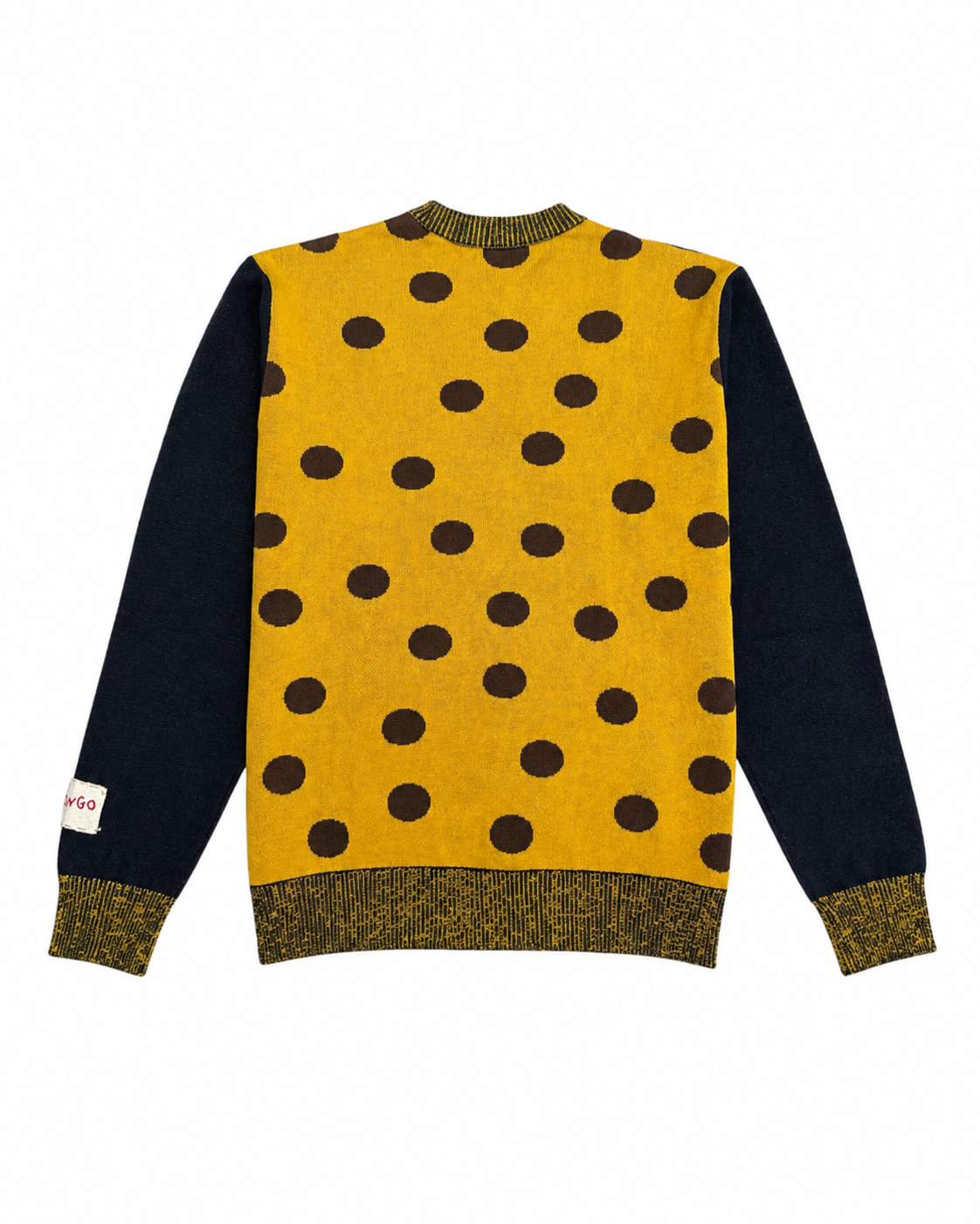 【LONGO】Man's Jacquard C-neck Hoodie