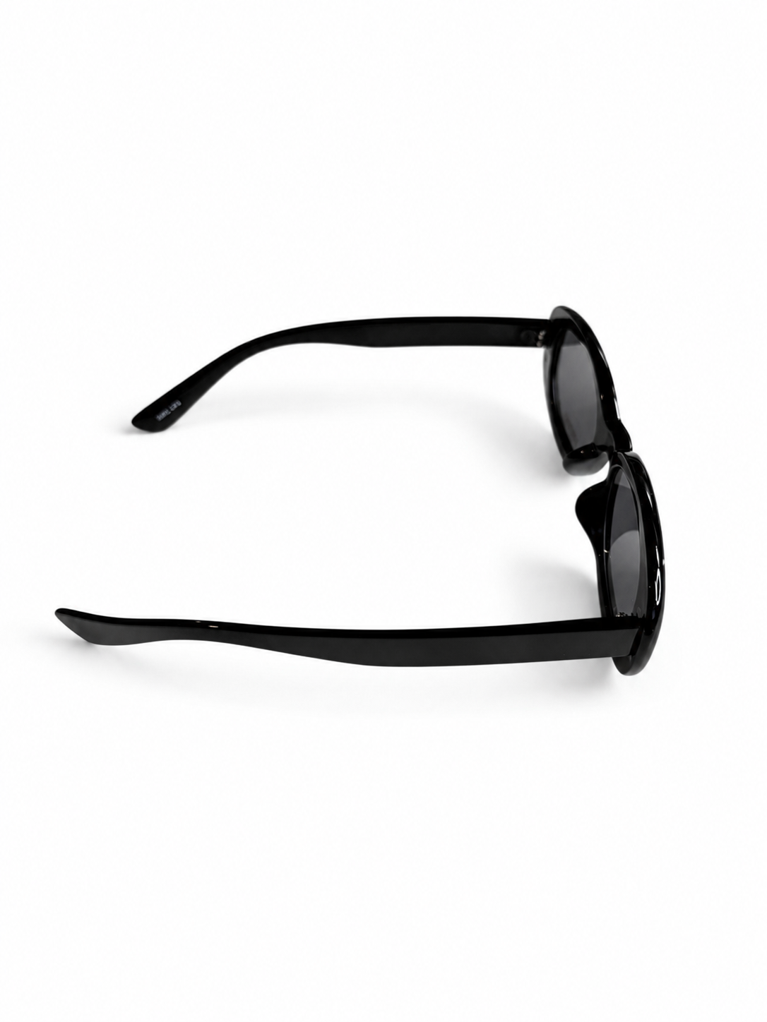 BOLD SLIM OVAL SUNGLASSES