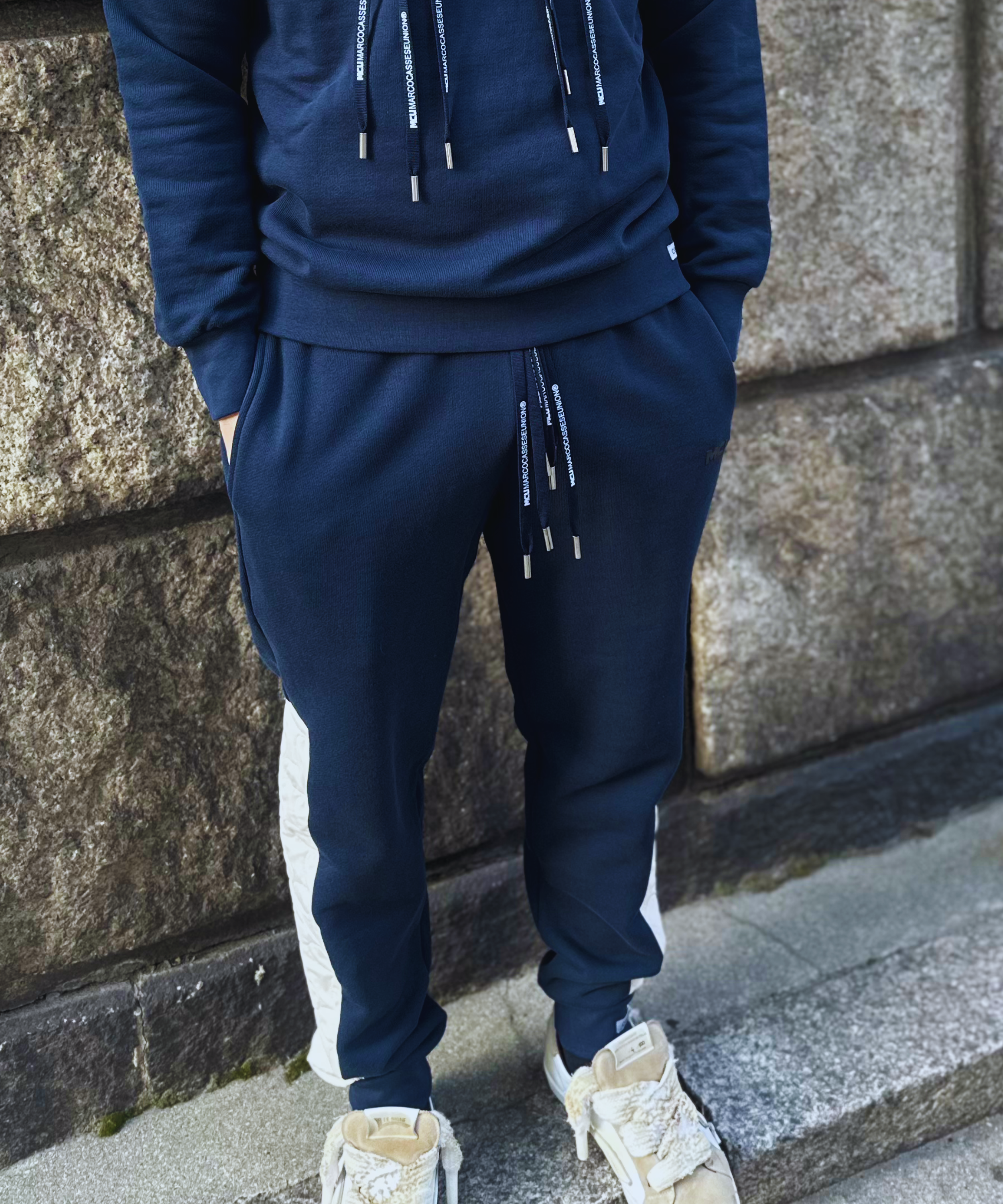 【MCU】 Pants (Pantalone Felpa , Dettagli Trapuntati)