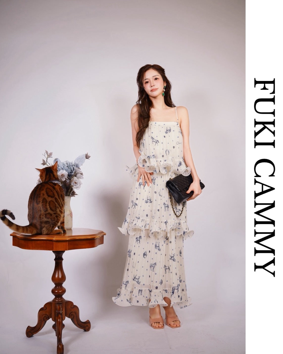 【即日発送】Étoile Horse Tiered one-piece