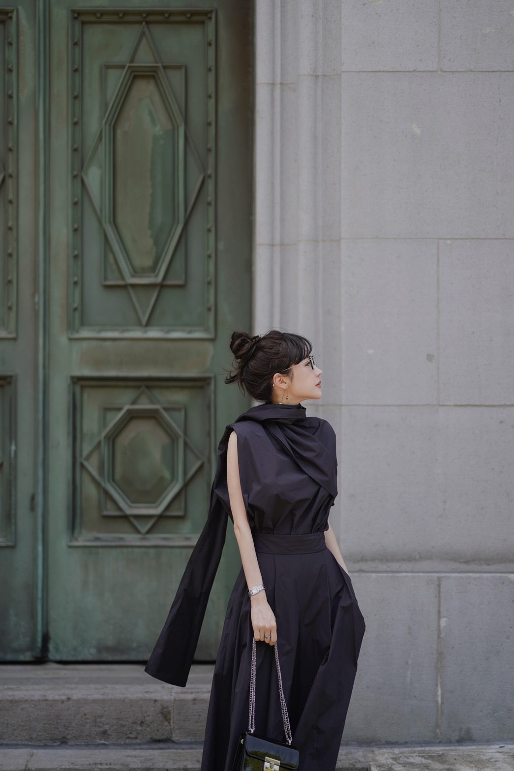 【即日発送】Matte satin flared pants