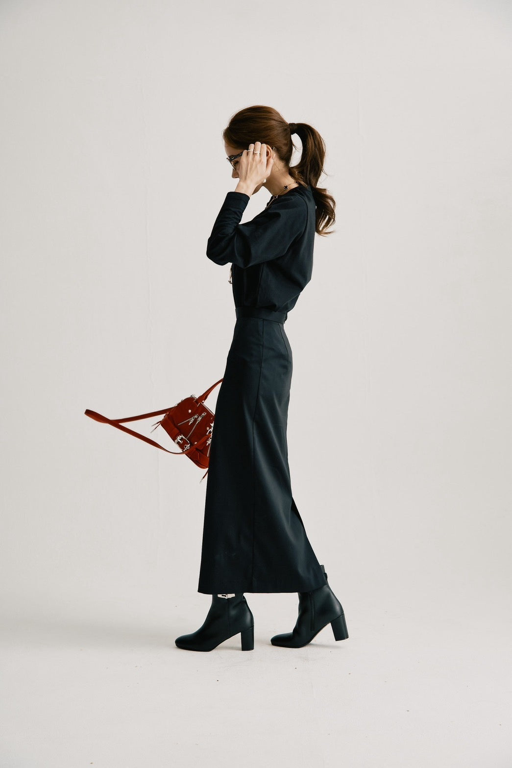 Multi-ribbon skirt