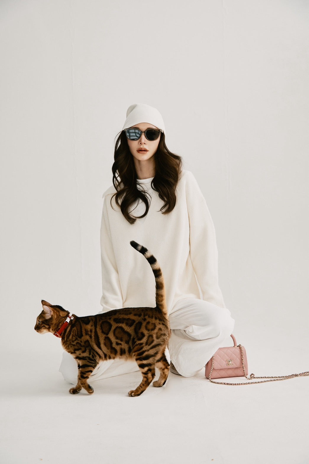 Silk Blend Knit Hat