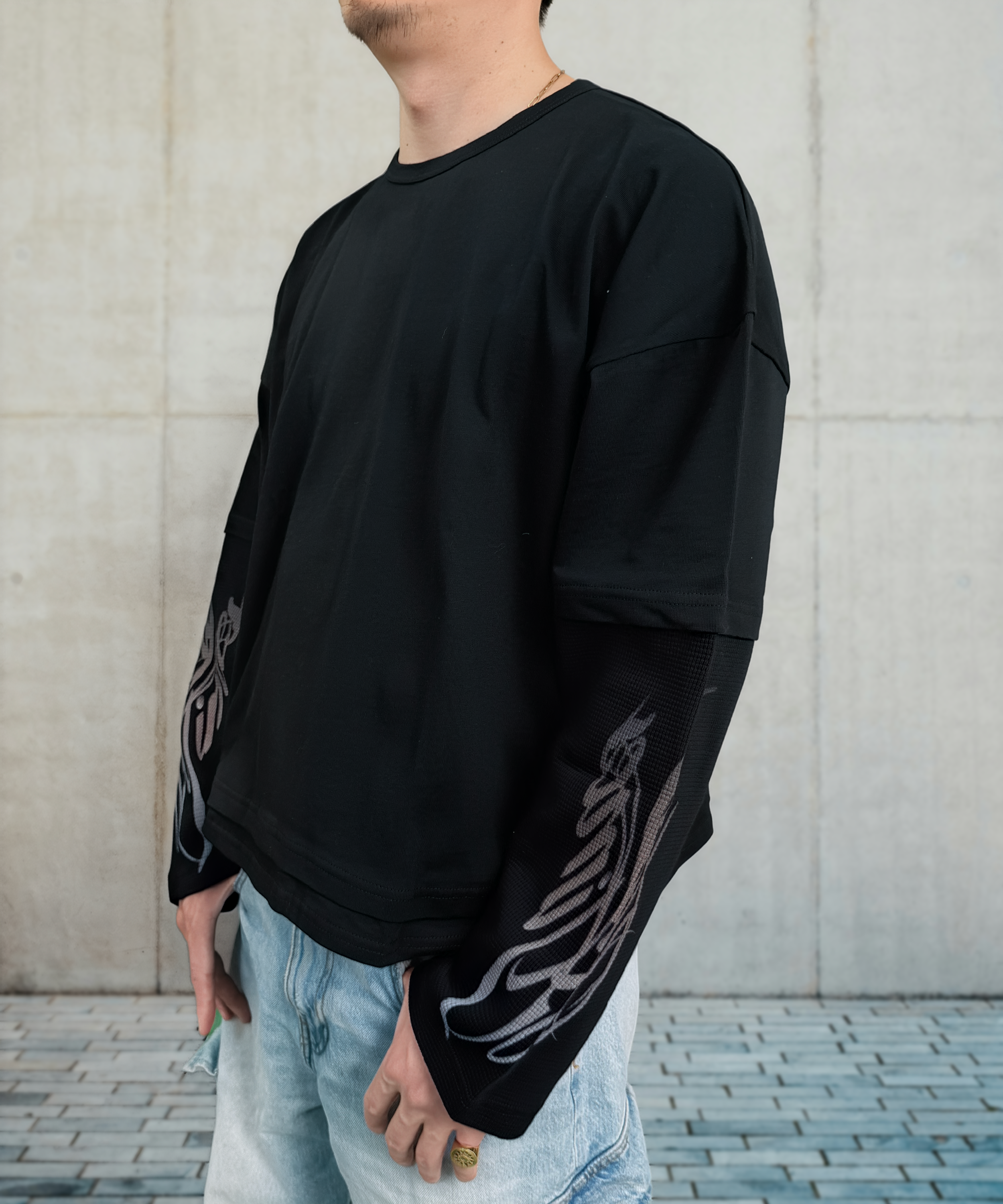 【FORMY STUDIO】Lomglseeve "Hard Times"