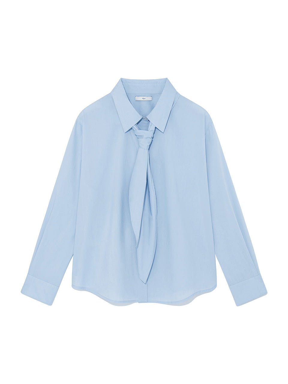 【KIJUN】Scarf Oversized Shirt