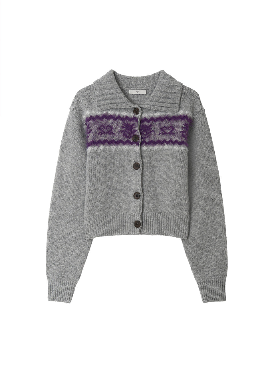 【KIJUN】Nordic Knit Cardigan