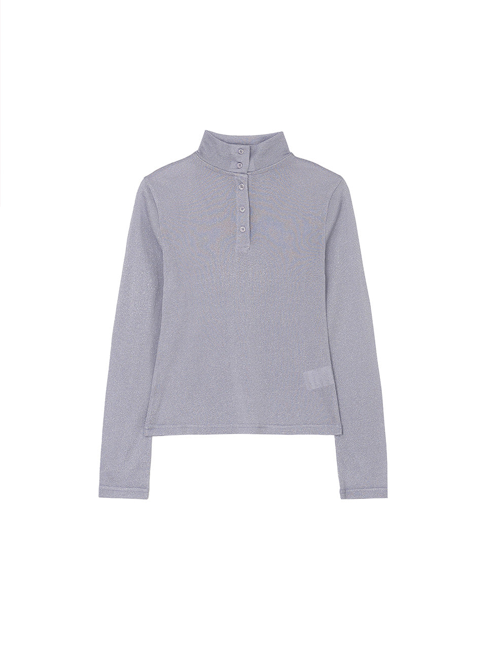 【KIJUN】Two-Way Neck Glitter Top