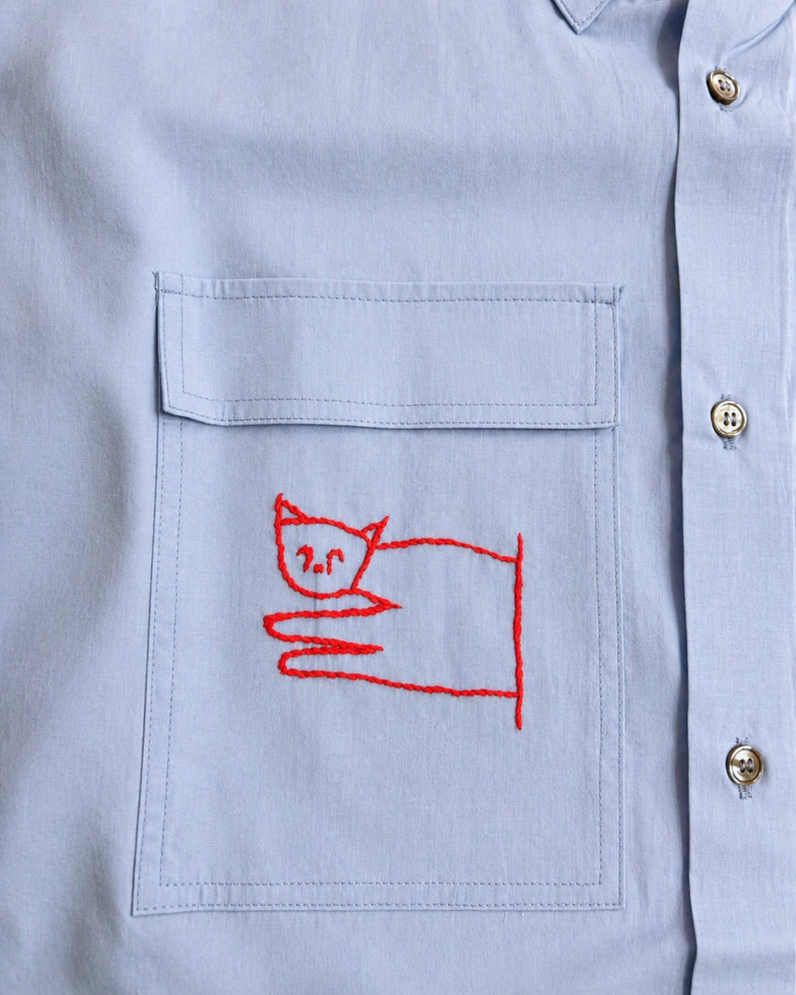 【LONGO】Man's Jacquard C-neck Hoodie Man's Short Sleev ed Shirt w/ buttons