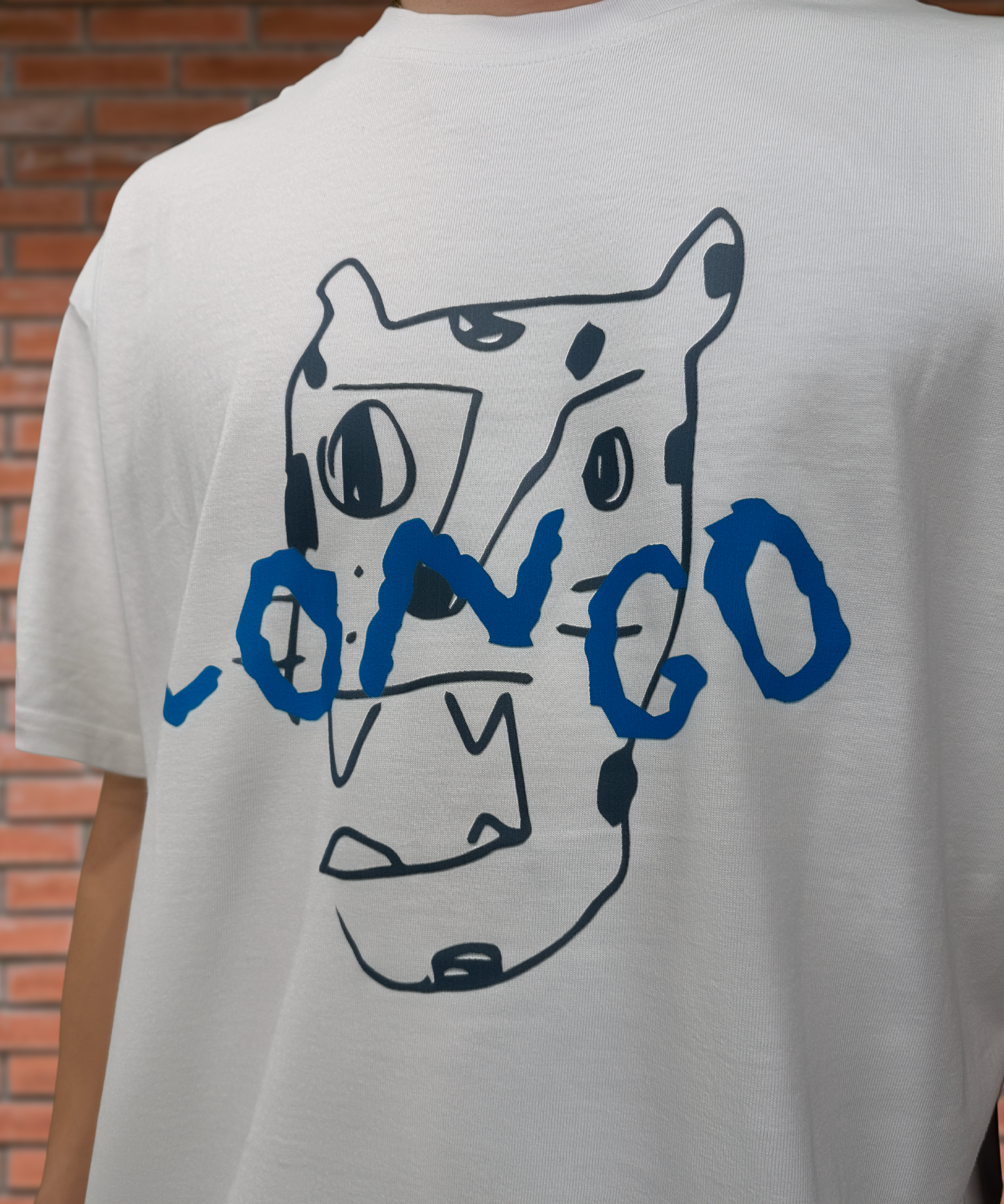 【LONGO】Printed T-shirt