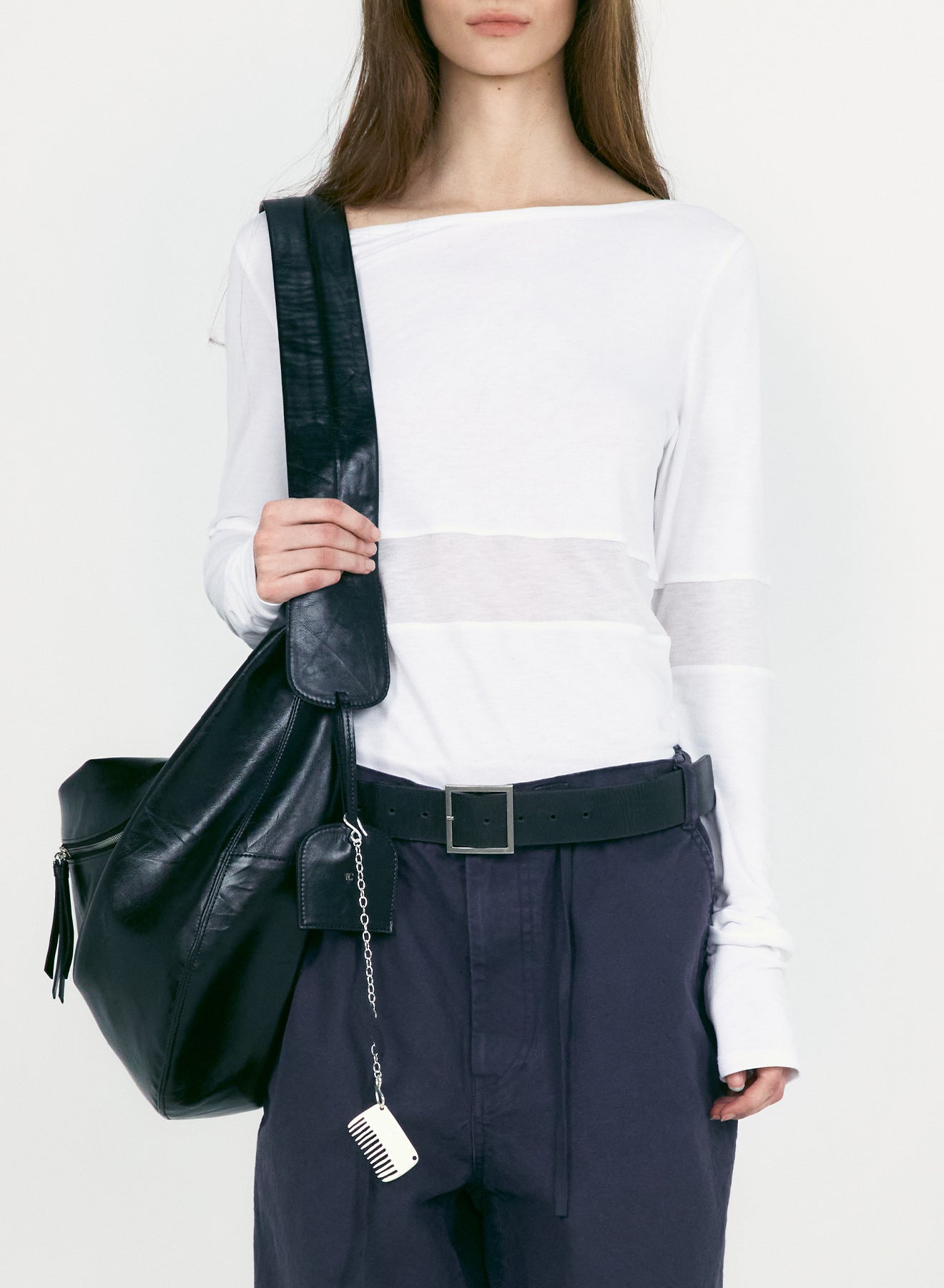 【LOW CLASSIC】CORSET POINT SLEEVE TOP