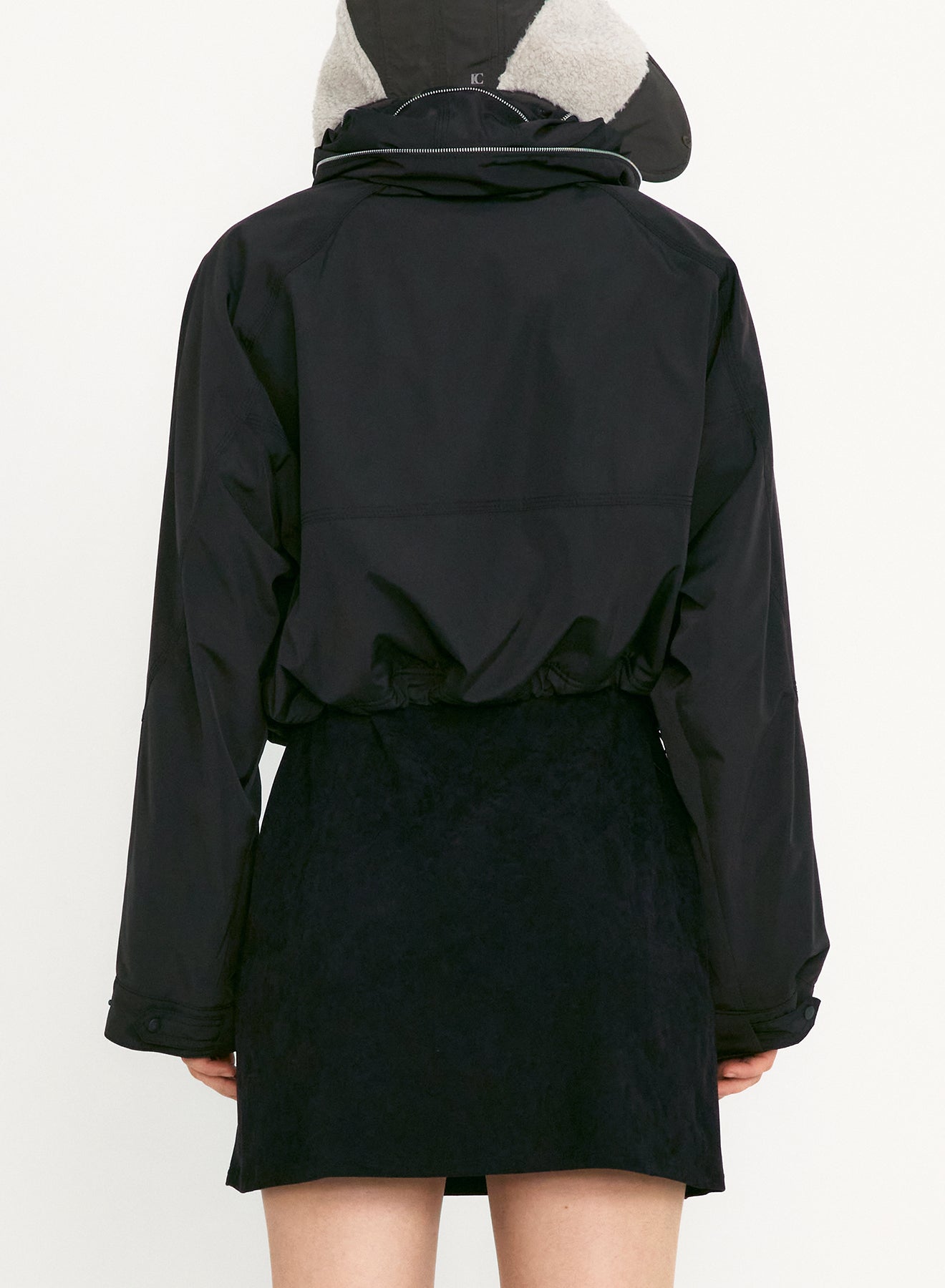 【LOW CLASSIC】DRAWSTRING WIND JACKET